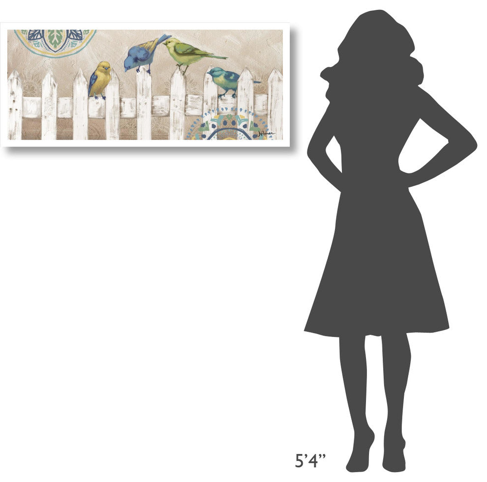 "Fly Away IV" Digital Paper Print by Janelle Penner, 42"x18"