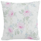 Rachel Ashwell 20" Decorative Pillow, Feather Insert, Sc Royal Bouquet Pink