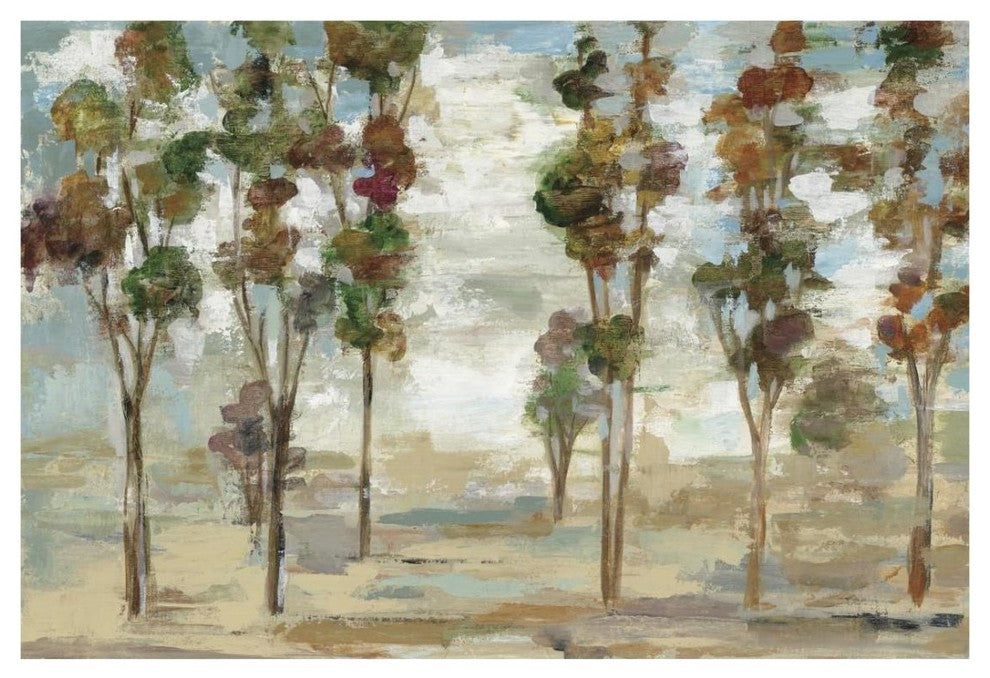"Serene Forest" Digital Paper Print by Silvia Vassileva, 26"x18"