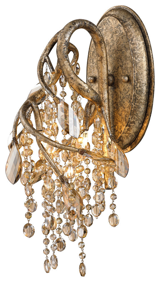 Golden Lighting Autumn Twilight Mystic Gold Wall Sconce