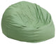 Oversized Solid Green Bean Bag Chair