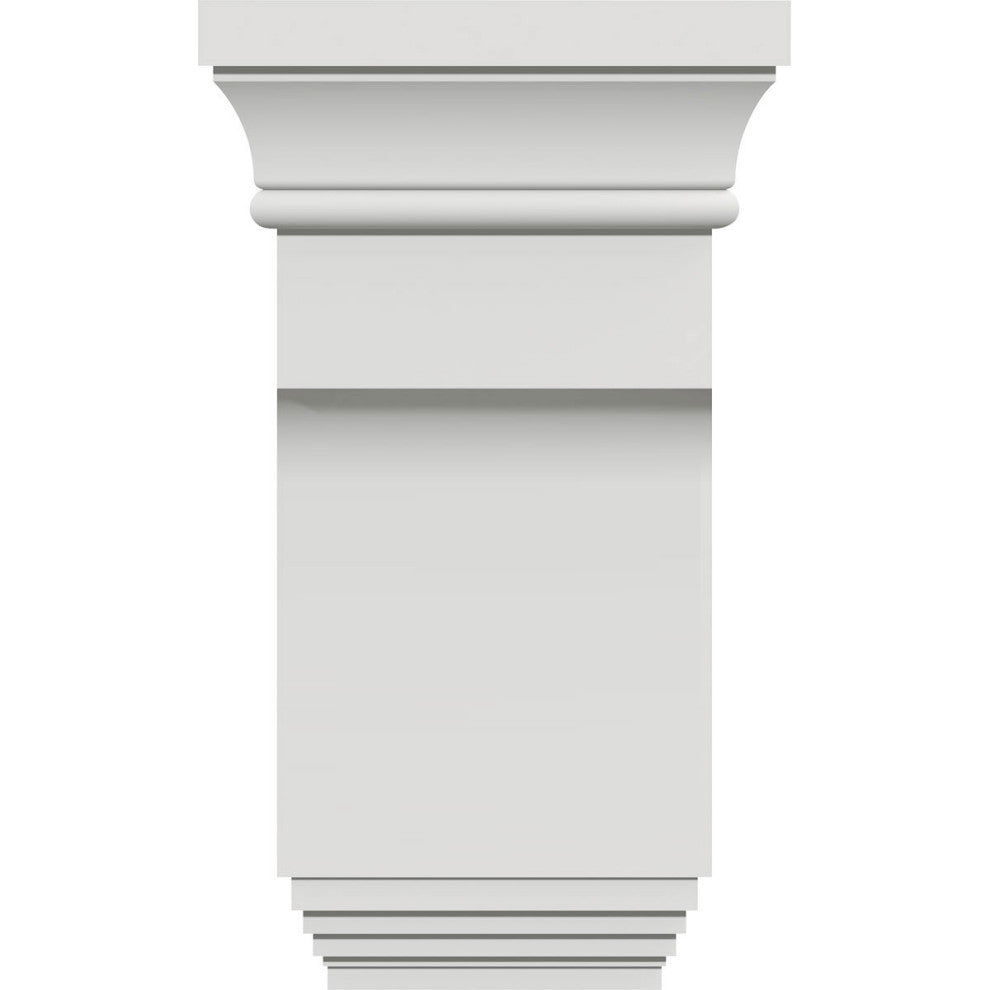 6"W x 2"D x 10 3/8"H Edwards Smooth Bracket