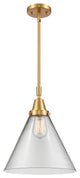 Innovations Lighting 447-1S-SG-G42-L Cone 1 Light 12" Mini Pendant