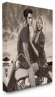 Stupell Industries Motorcycle Ride Vintage Hollywood Movie Star, 16 x 20