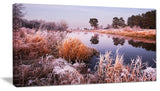"Fairy Autumn Dawn Panorama" Landscape Print Wall Artwork, 40"x20"