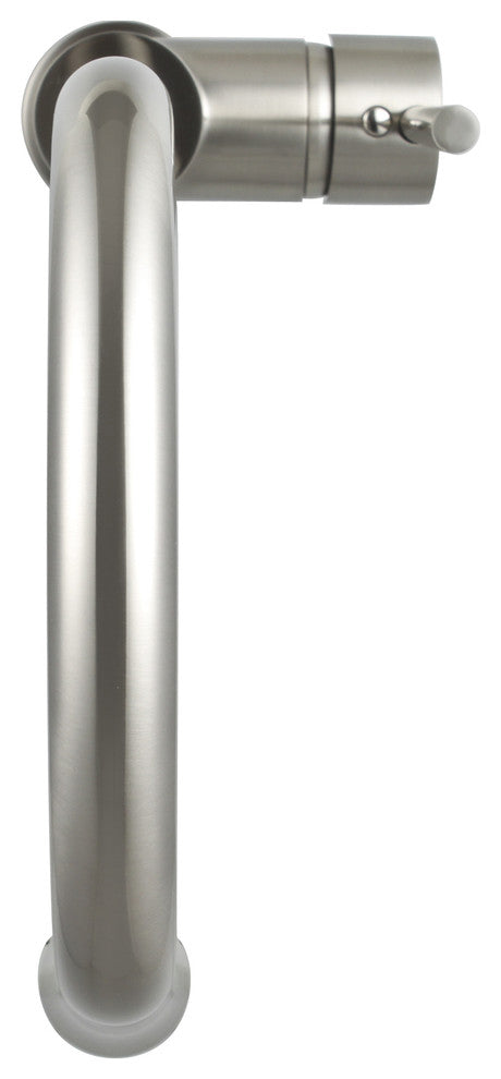 Mira 15" Single Handle Pull Down Standard Kitchen Faucet, Brushed Nickel