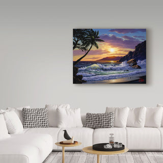 "Sunset Coast 1" by Anthony Casay, Canvas Art, 19"x14"
