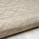 Paolo Contemporary Diamond Brown Indoor Outdoor Area Rug, 5' x 7'
