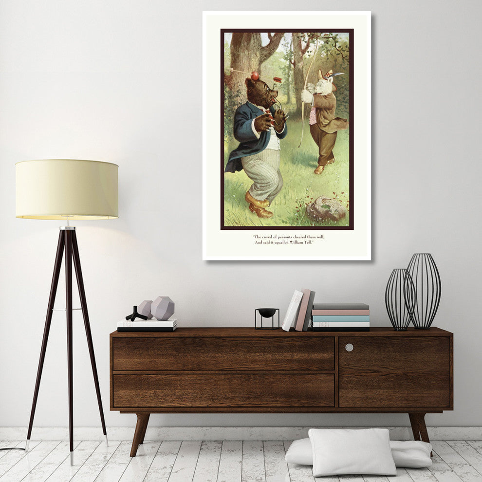 "Teddy Roosevelt's Bears: William Tell" Paper Print by R.K. Culver, 42"x62"