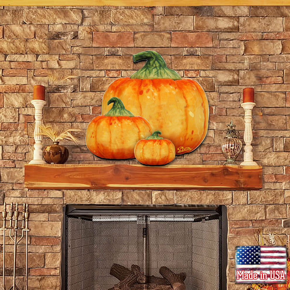 Stacking Pumpkins Door Hanger