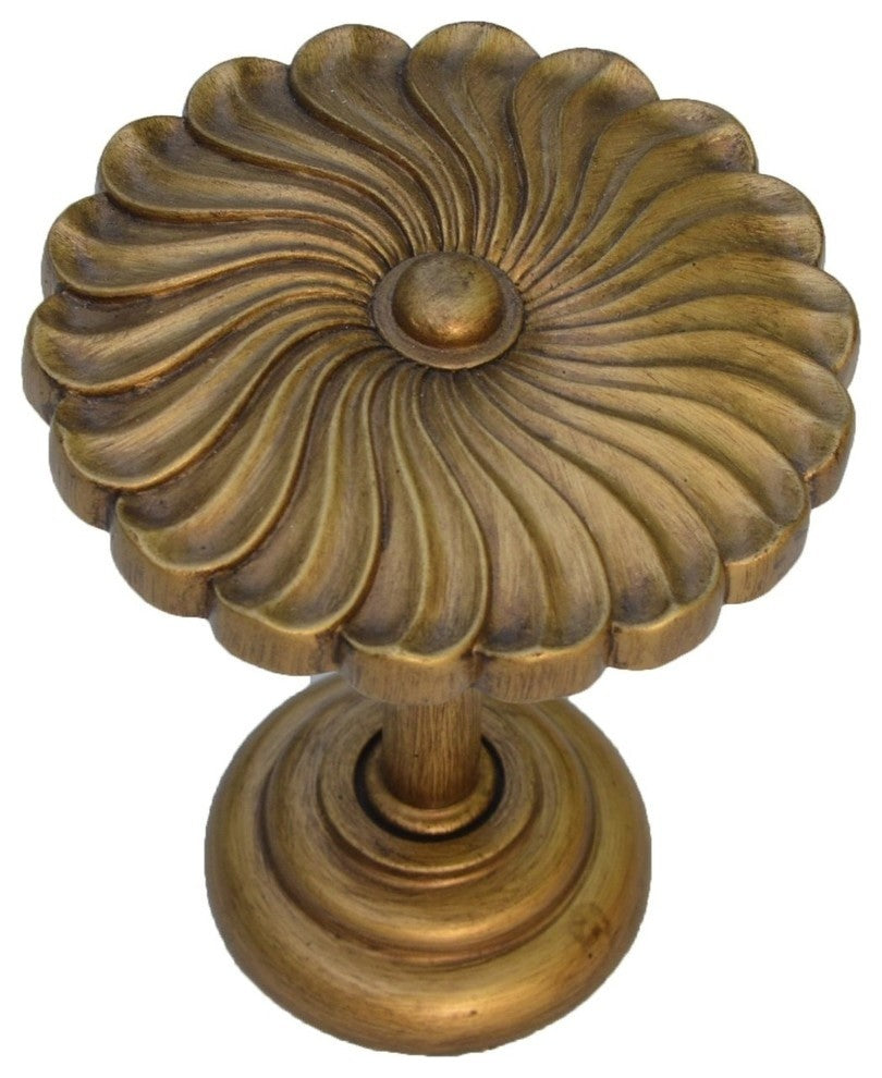 Sierra Drapery Medallion, Renaissance Gold, Set of 2