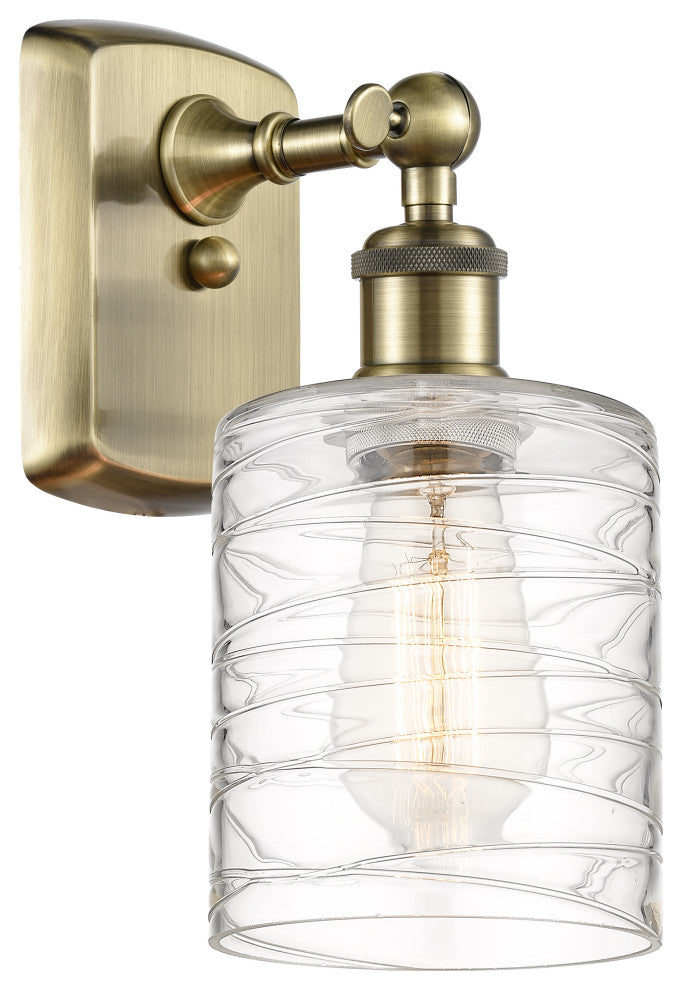 Innovations 516-1W-AB-G1113-LED 1-Light Sconce, Antique Brass