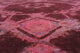 7'10x9'10 Overdyed Chobi Addney Magenta/Pink Rug