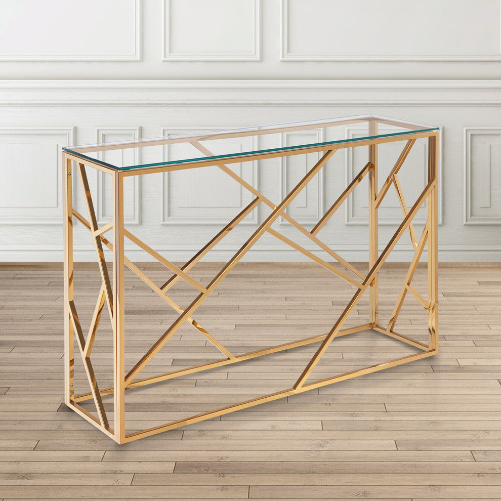 Salome Console Table Gold