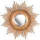 Kenroy 60008AG Wall Mirror, Reyes Collection, Antique Gold Finish