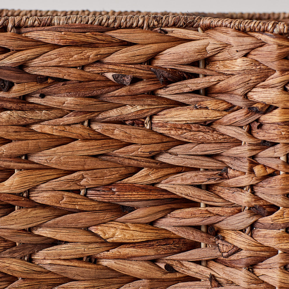 Bone Dry Dark Brown Hyacinth Bone Pet Basket Large