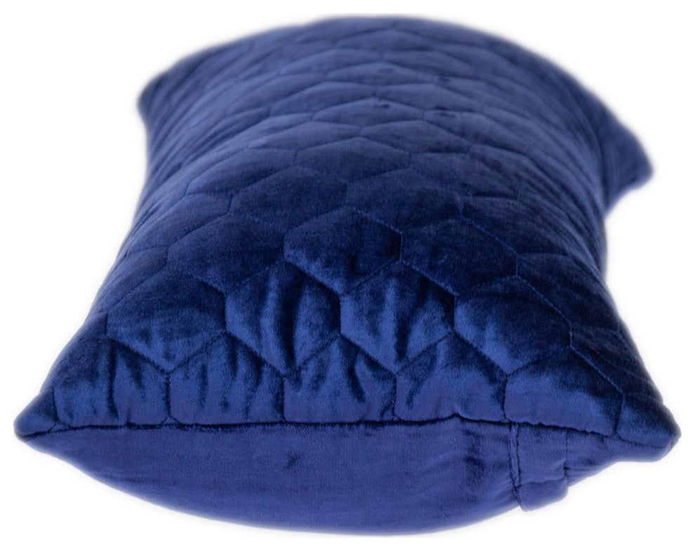 Parkland Collection Bazyli Blue Throw Pillow, Rectangle