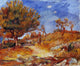 Pierre Auguste Renoir Landscape: Woman under a Tree Wall Decal