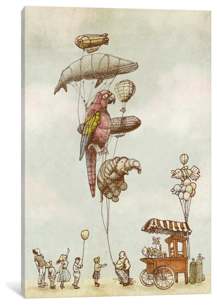 "A Day at the Fair" by Eric Fan, 40x26x1.5