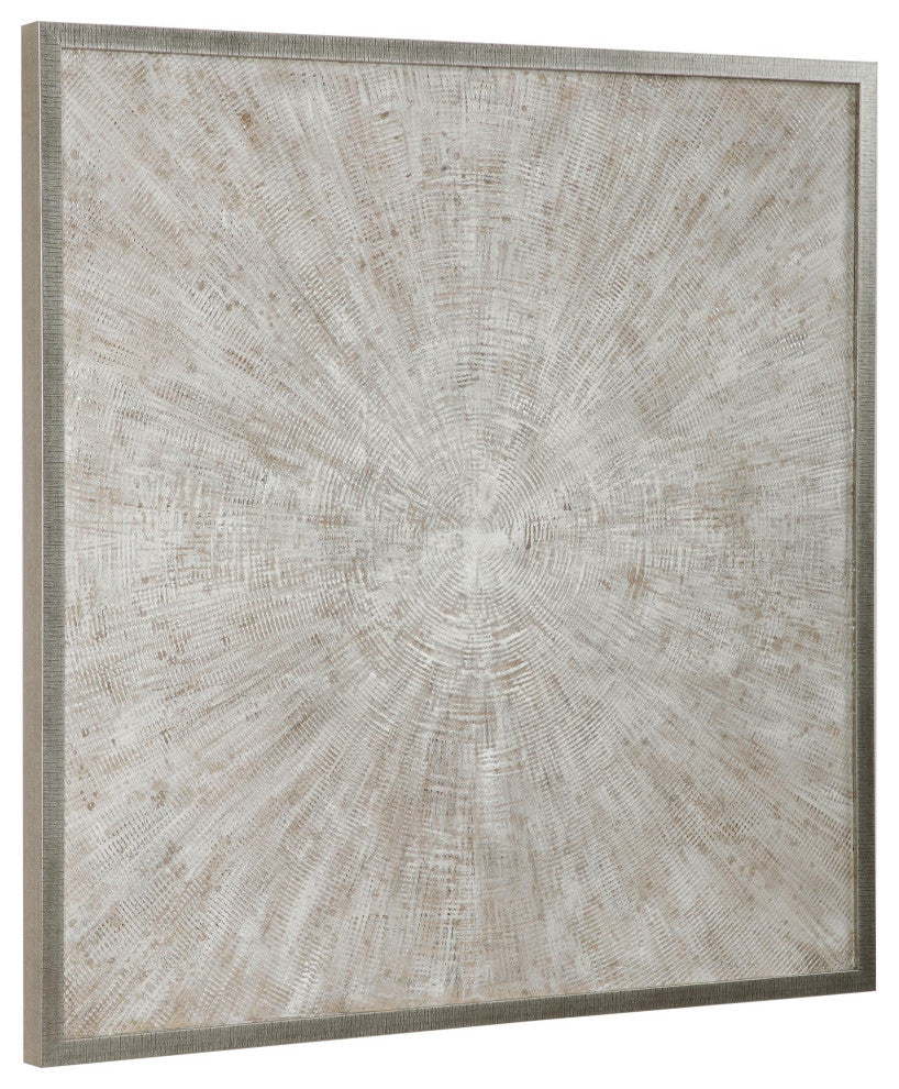 Uttermost 32276 Mesmerize 43" x 43" Framed Abstract Painting - Multicolored