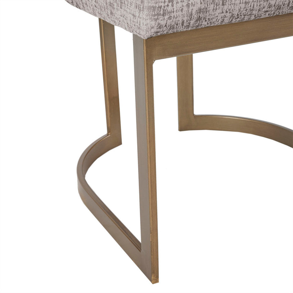 Madison Park Dining Chairs Transitional Modern Side Chairs, Set of 2, Grey, Dining Chair