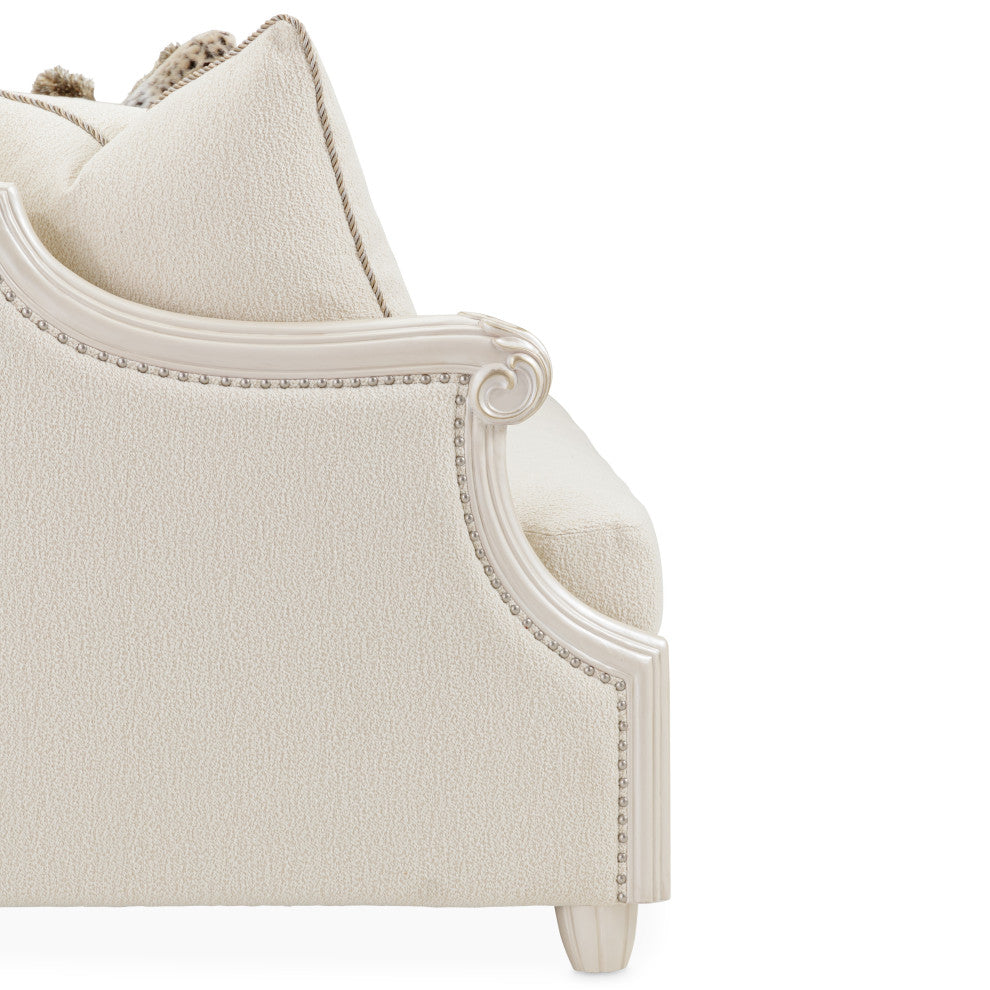 Chamberi BouclÃ© Sectional Sofa - French Vanilla/Classic Pearl