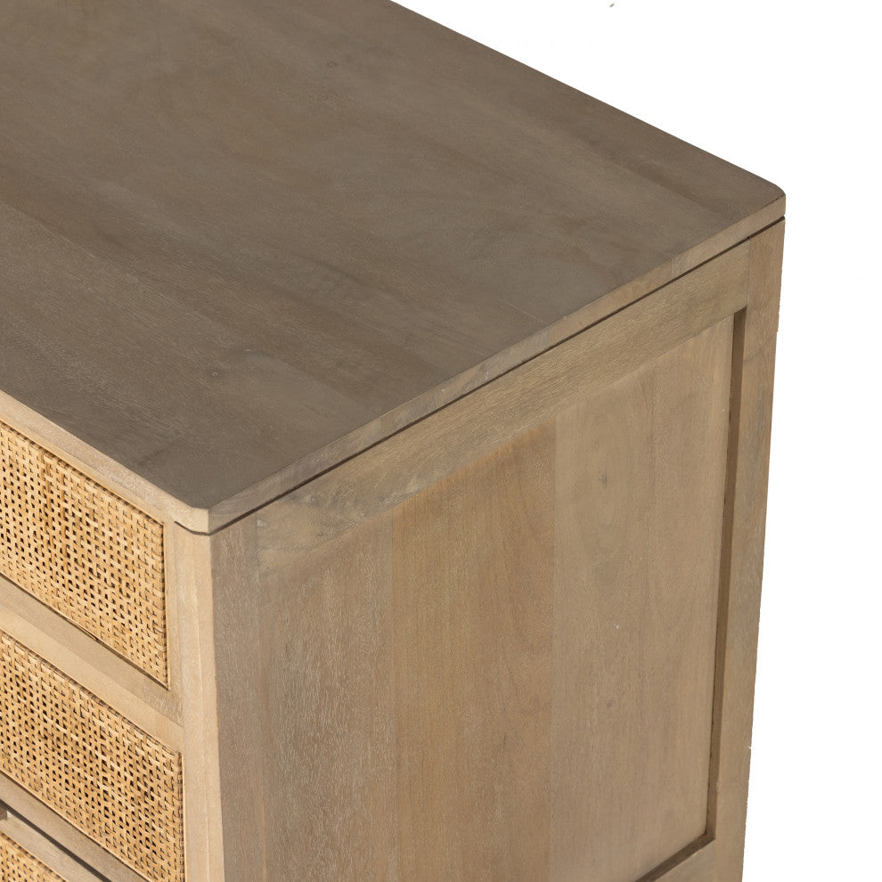 Sydney Large Nightstand-Natural Mango