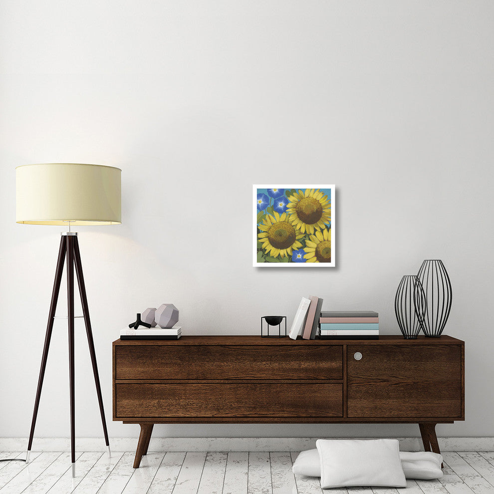 "Sunflower Time" Digital Paper Print by Kathrine Lovell, 20"x20"