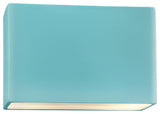 Ambiance ADA Wide Rectangle Wall, Closed Top, 16", Reflecting Pool