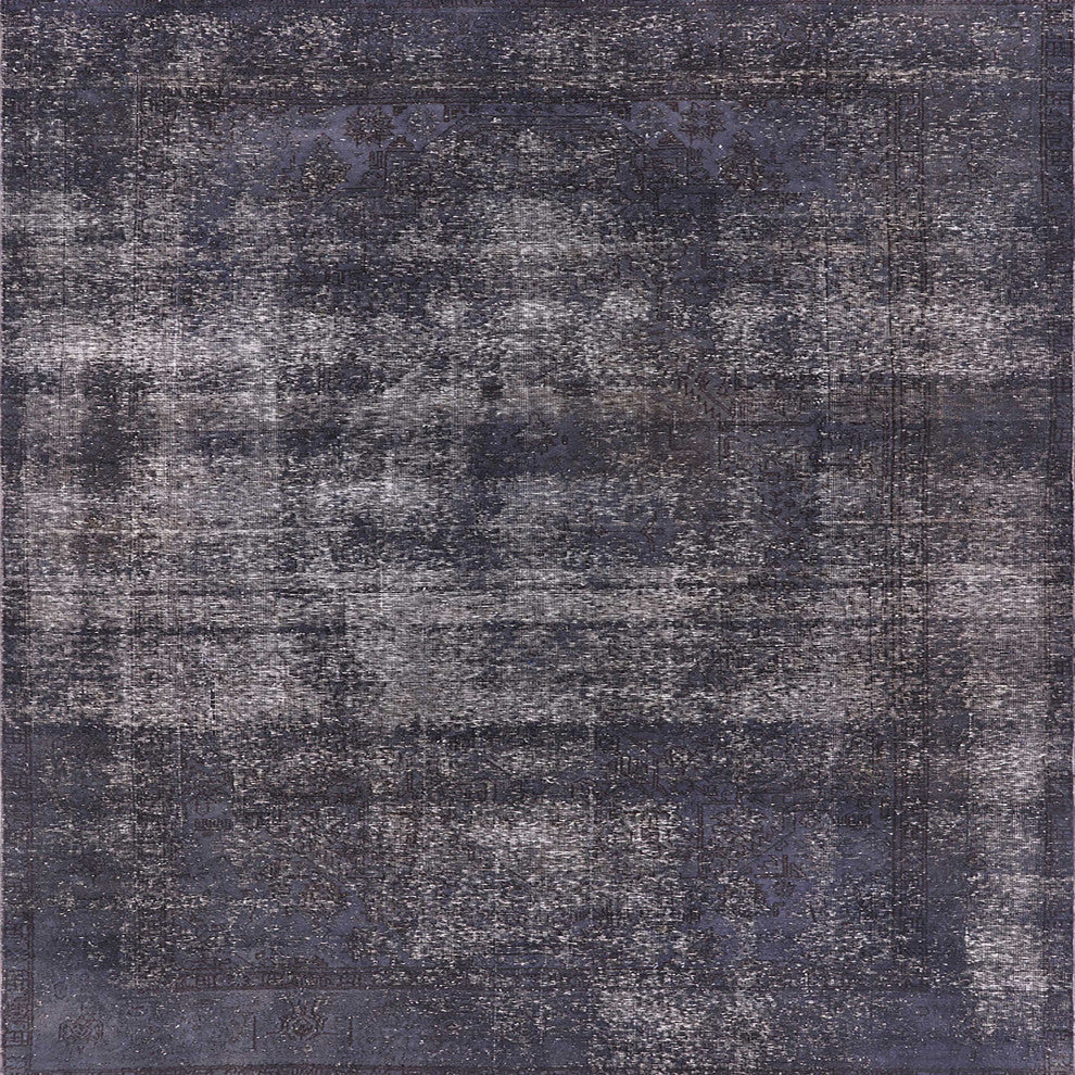 Ahgly Company Indoor Square Mid-Century Modern Area Rugs, 4' Square