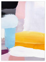 Vibrance I Color Blocks Art Area Rug, 7.5'x10.3'