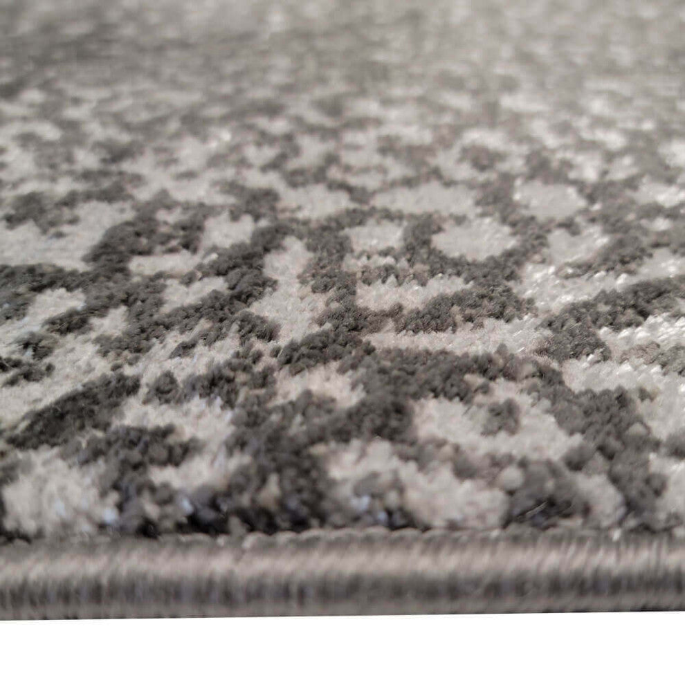 Exotic Leopard Print Area Rug Accent Rug Carpet Runner Mat, Reflections, 13x18