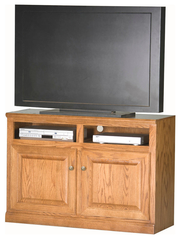 Eagle Furniture Classic Oak 45" TV Cart, Caribbean Rum