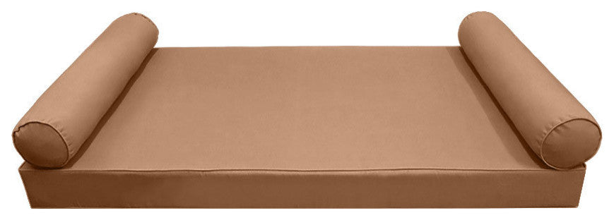 Style5 Twin Pipe Trim Outdoor Mattress Bolster Slip Cover COMPLETE SET AD104
