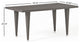 GDF Studio 7-Piece Hans Outdoor Wicker Dining Set, Gray