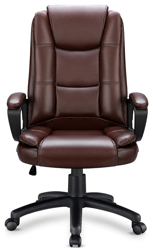 Ergonomic High Back Cushion Lumbar Back Support, Computer Desk Chair