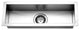 Houzer CTB-2385 Contempo Trough 23" Undermount Single Basin - Stainless Steel