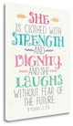 "She Is" By Jo Moulton, Giclee Print on Gallery Wrap Canvas, Ready to Hang