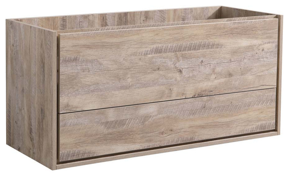 Fresca Catania 48" Natural Wood Wall Hung Cabinet