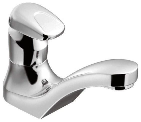 Moen M-PRESS Single Hole Bathroom Faucet, 2"x6"x4"