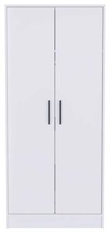 Rio 2-Door Armoire, White