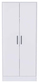 Rio 2-Door Armoire, White