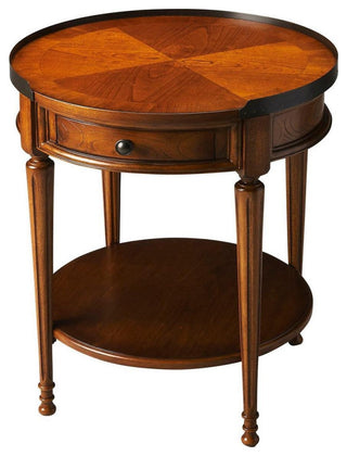Butler Transitional Cherry Accent Table