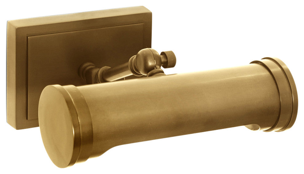 Tate Picture Light Small, Natural Brass