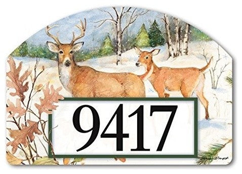Studio M Winter Deer Yard DeSign