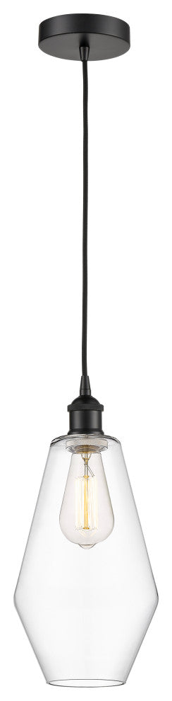 Innovations 616-1P-BK-G652-7 1-Light Mini Pendant, Matte Black