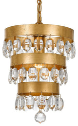 Crystorama Perla 1-Light Mini Chandelier