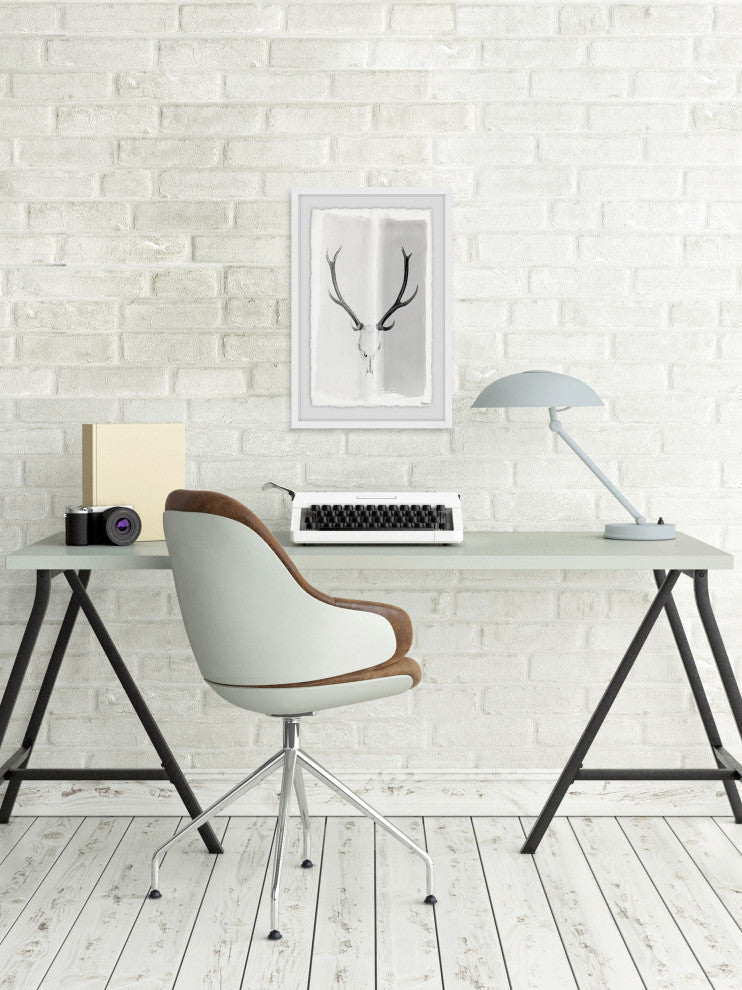"Head Gear" Framed Painting Print, 30"x45"