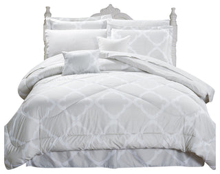 Kathy Ireland 10pc Bed in a Bag Comforter Set, Kara, Queen