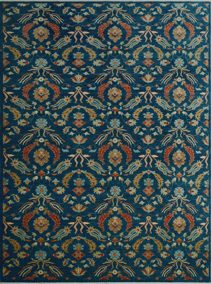 Aria Fine Chobi Pierce Blue Rug